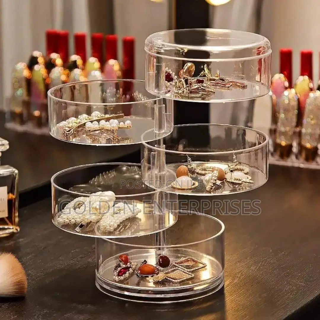 5 Layers Rotating Jewelry Holder