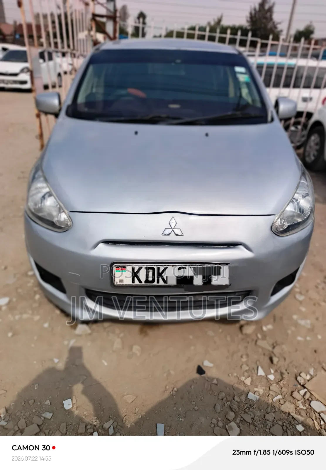 Mitsubishi Mirage 2015 Silver