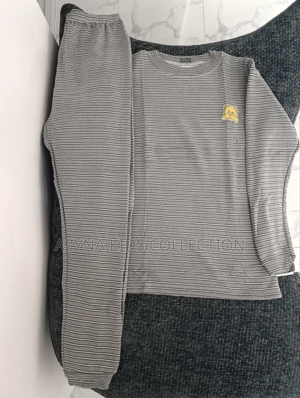 Stripped Fleece Material 10-15