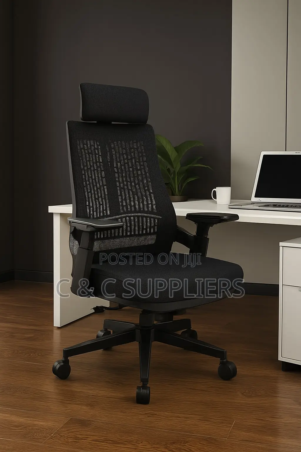 Ergonomic Lama Mesh Staff Chair