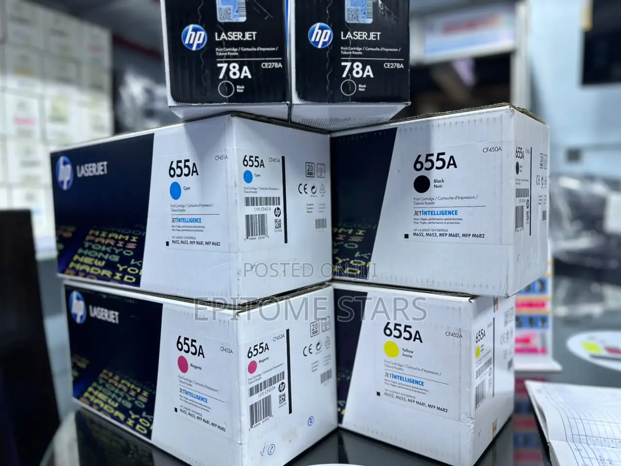 Original HP 655A Magenta (CF453A) Premium LaserJet Toner