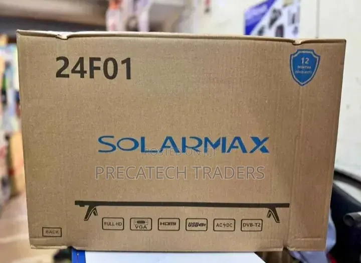 Solarmax 24" Led TV With Hdmi, USB Vga