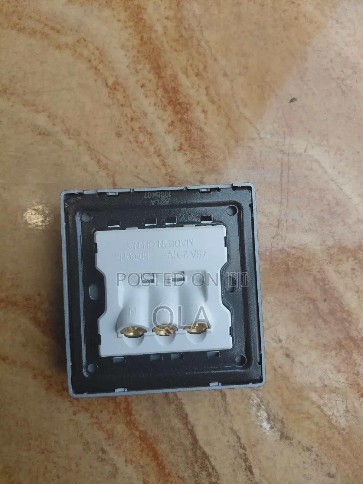 Cooker Connector (45A) Black