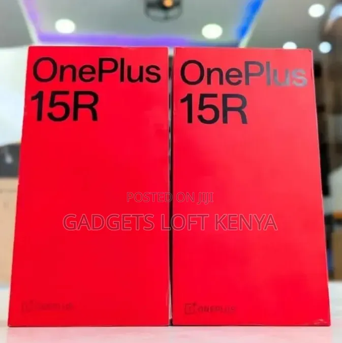 New OnePlus 15R 256 GB Black