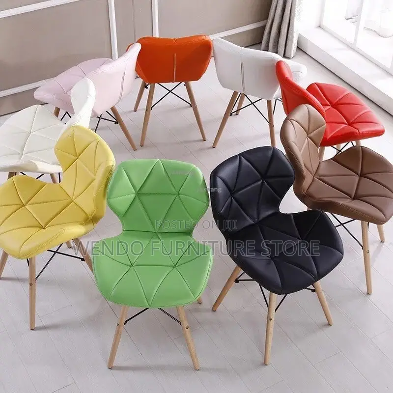 Dining Chairs; Eames Style Home Century Dining Chairs