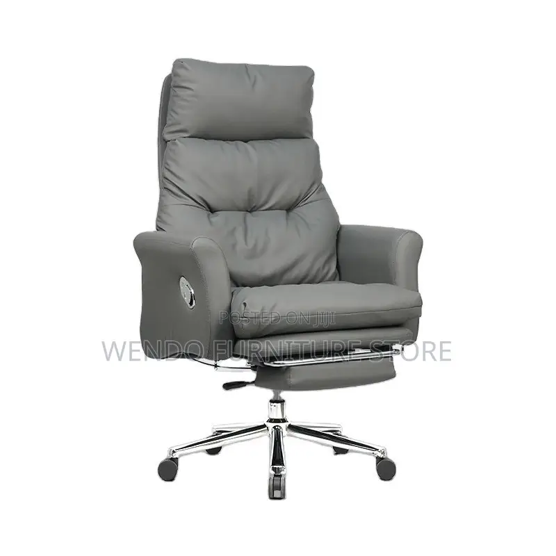 Office Chairs; Executive High Office Chair With Foldable Footrest