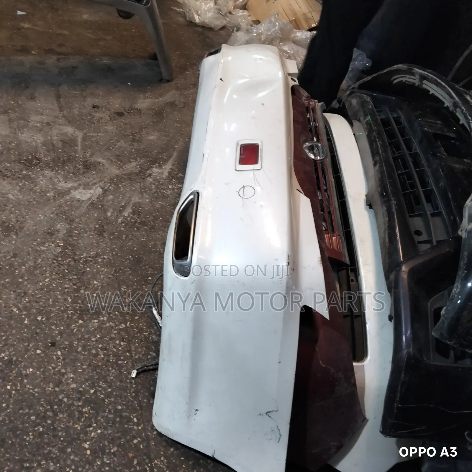 Toyota Mark X GRX120 REAR BUMPER With Brake Light, Ex Japan