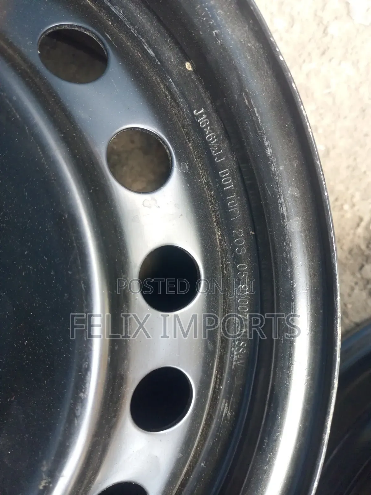 Rim Size 16 Nissan Juke Steel