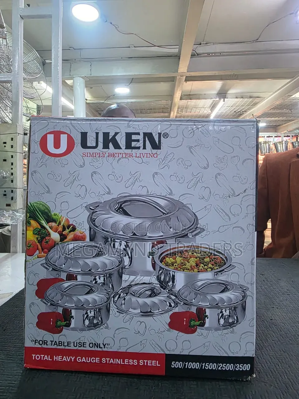 5pc Stainless Steel Hot Pot