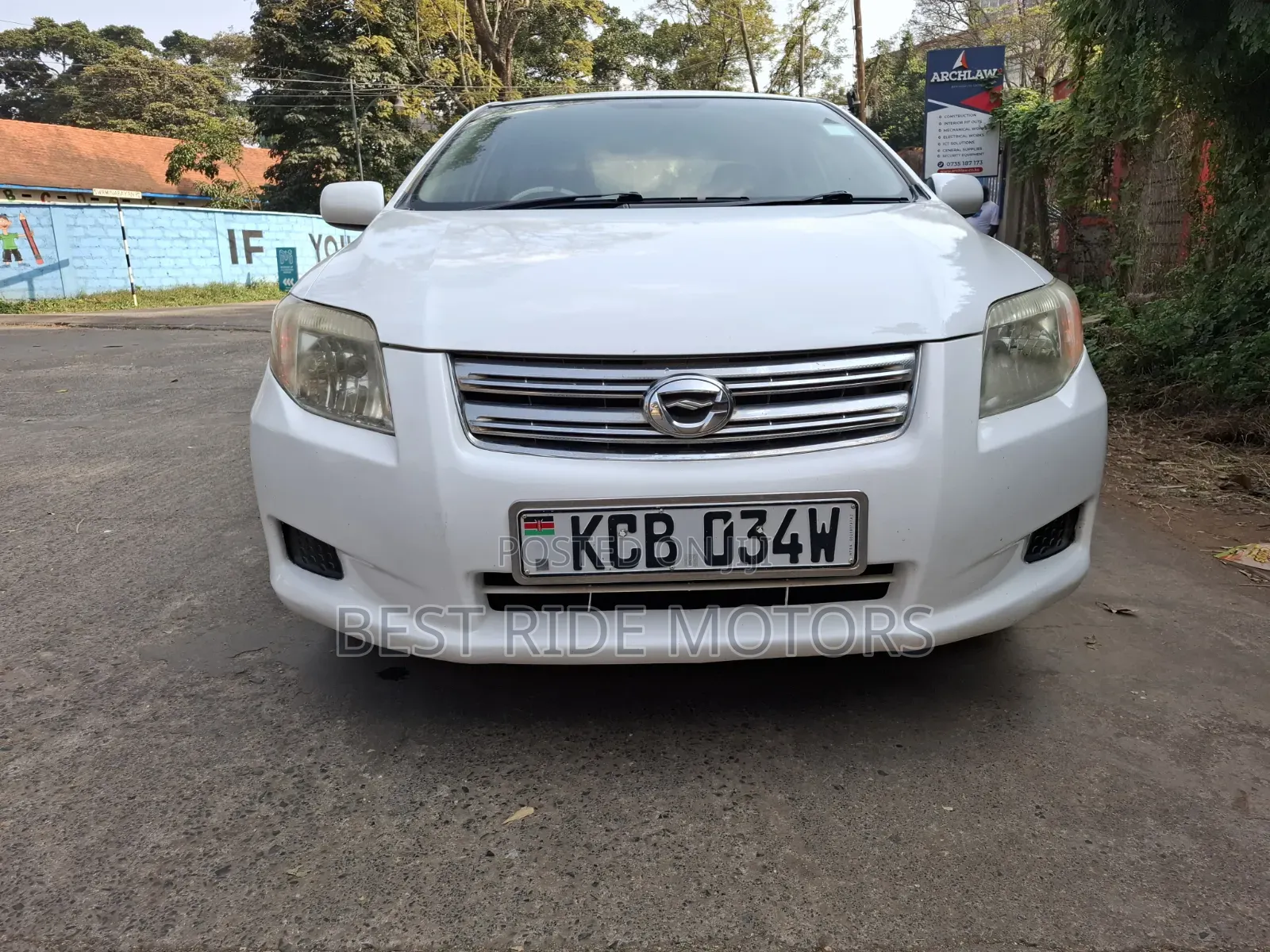 Toyota Axio 2009 White