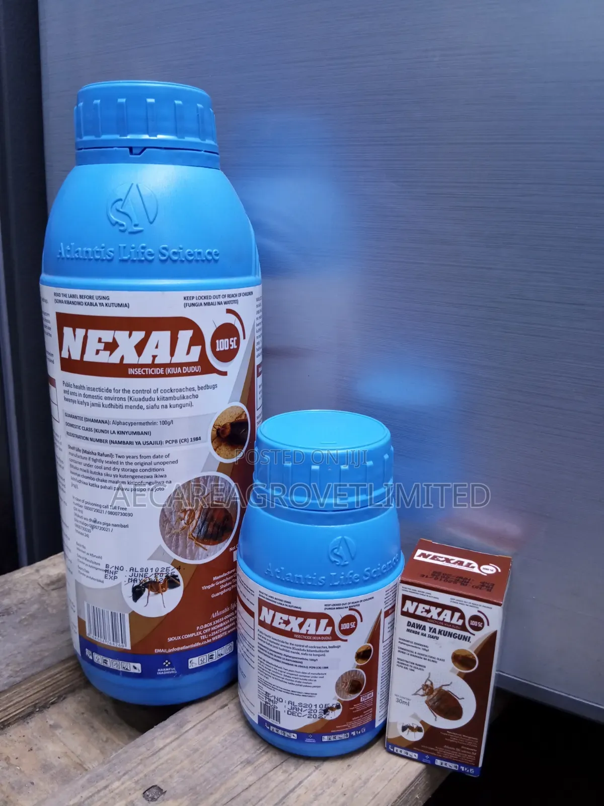 Nexal 100sc Insecticide 30ml, 250ml, 1litre