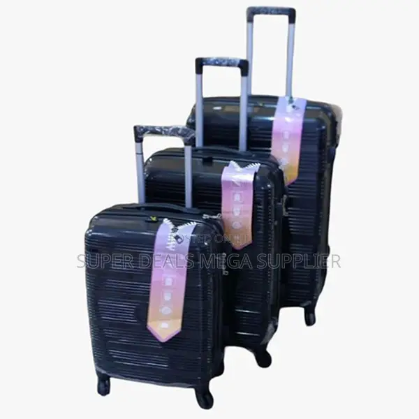 Practical 3 in 1 Unbreakable Rubber Suitcase Briefcase Travel Bags