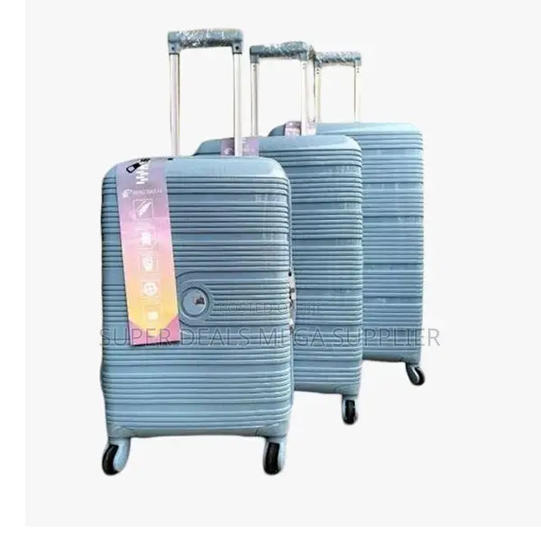 Practical 3 in 1 Unbreakable Rubber Suitcase Briefcase Travel Bags