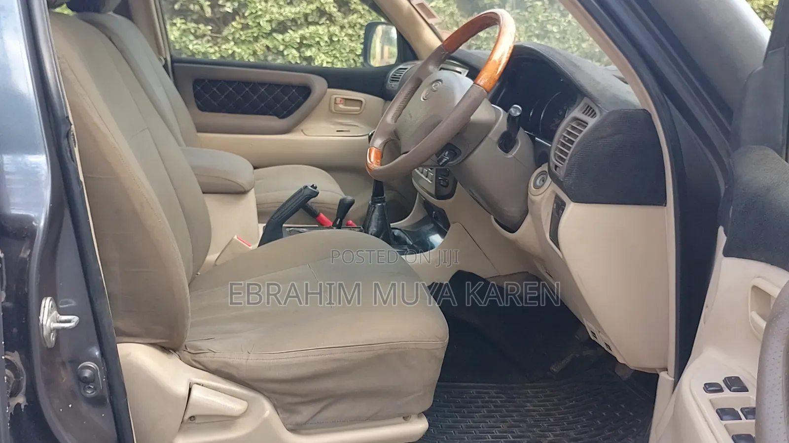 Toyota Land Cruiser 2002 Gray