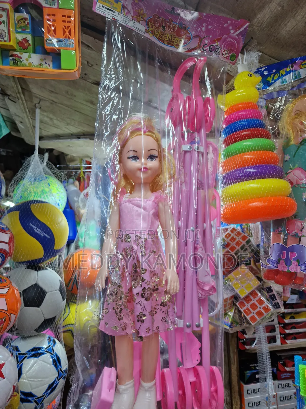 Kids Doll+stroller