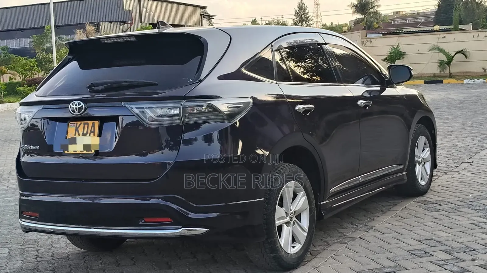 Toyota Harrier 2015 Blue