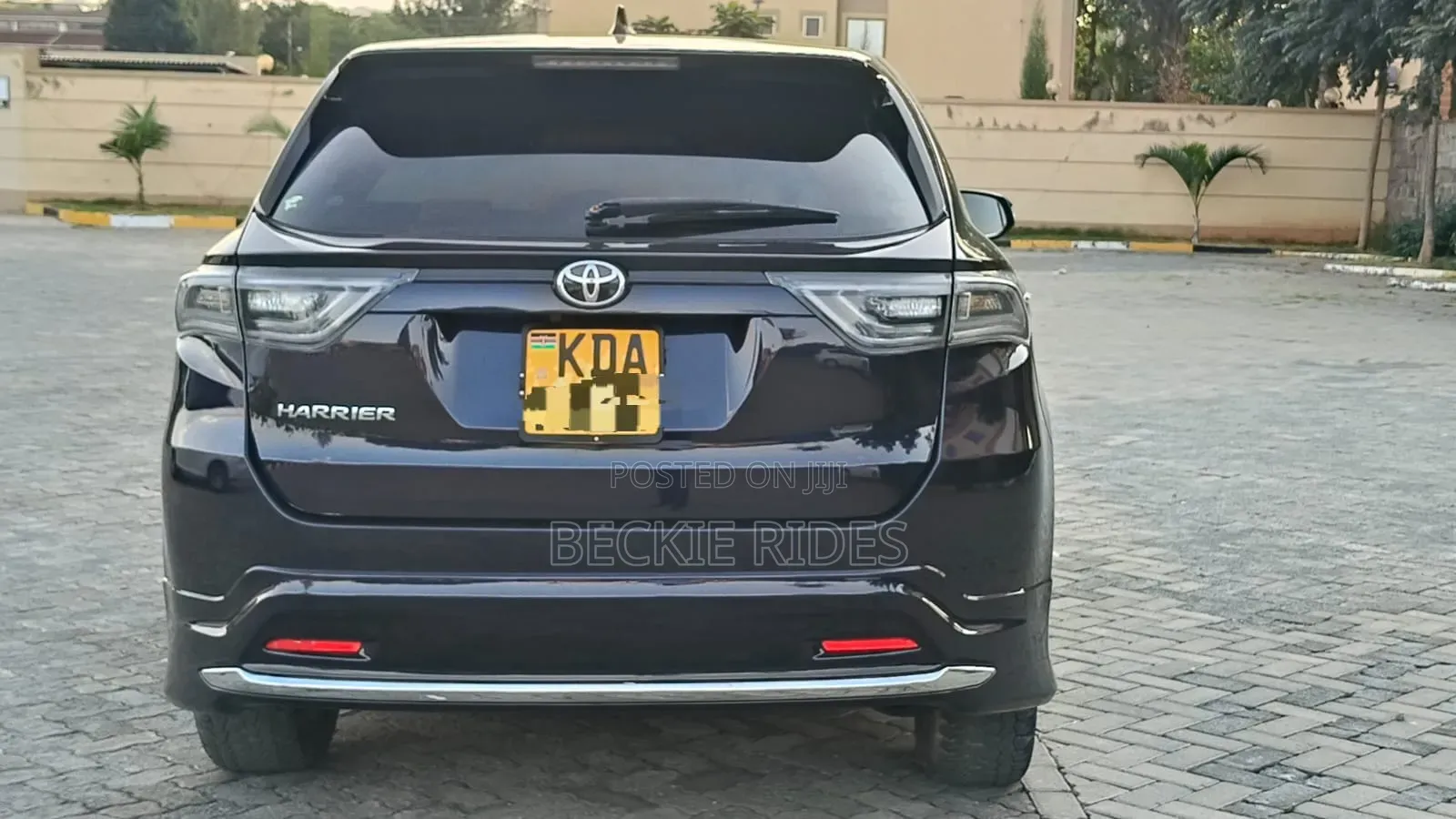 Toyota Harrier 2015 Blue