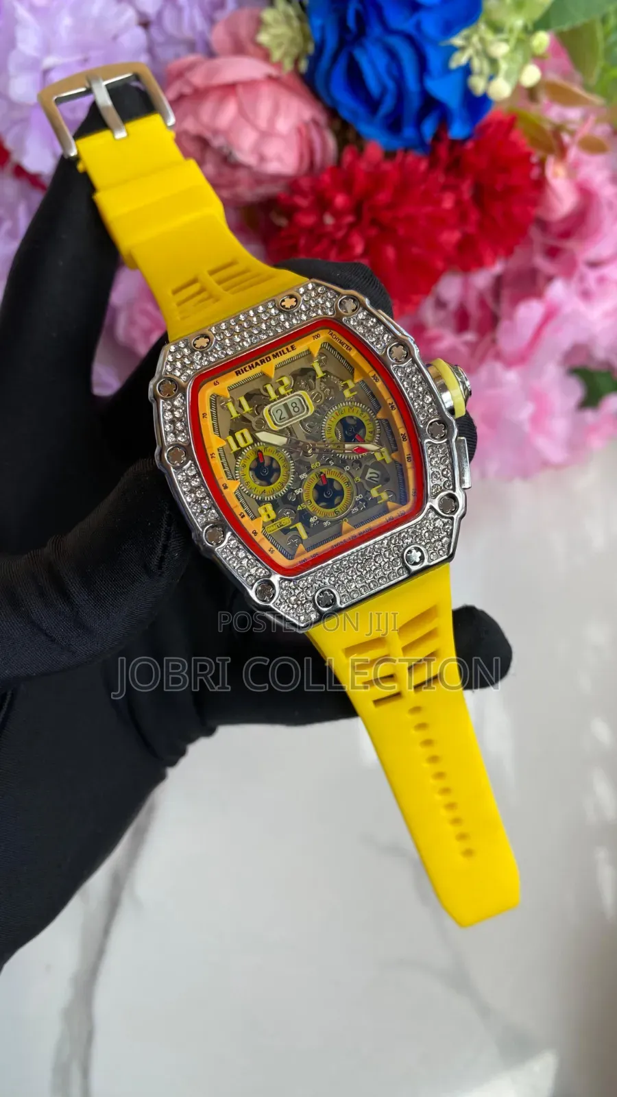 Richard Mille Silicon Strap Chronograph Watch