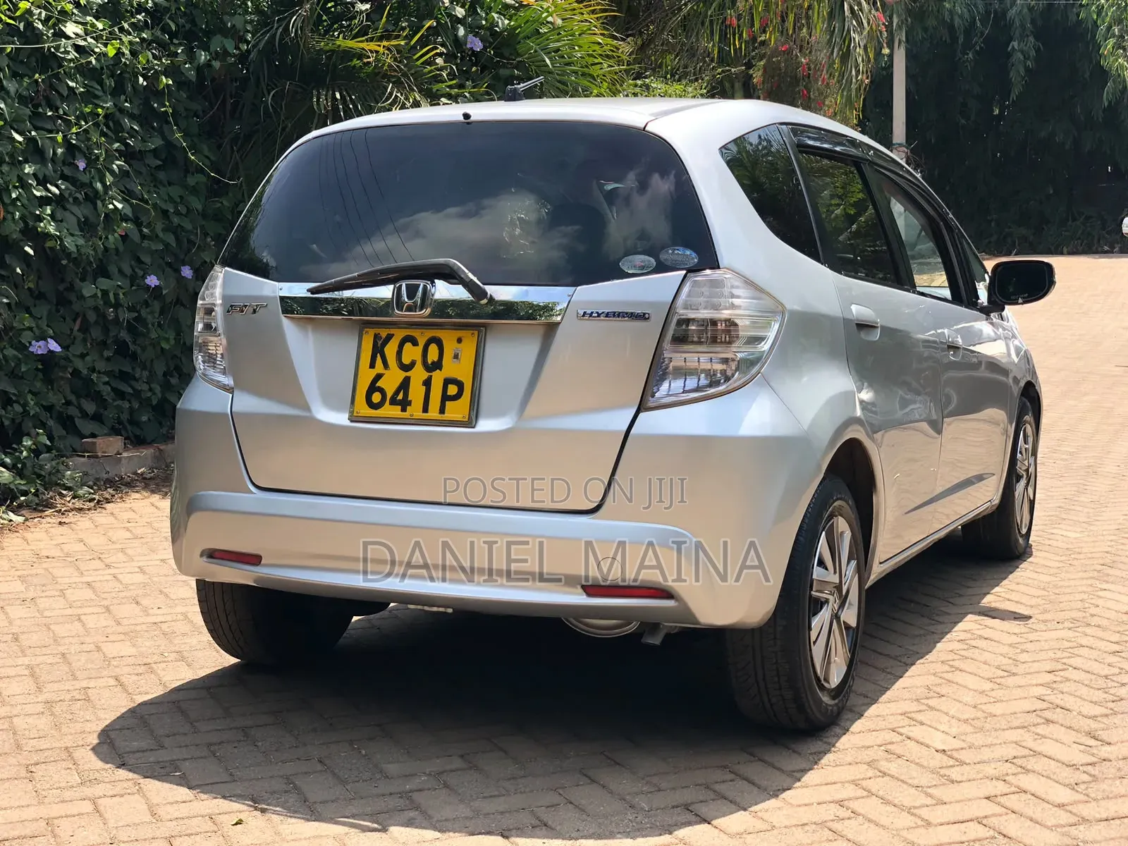 Honda Fit 2012 Silver