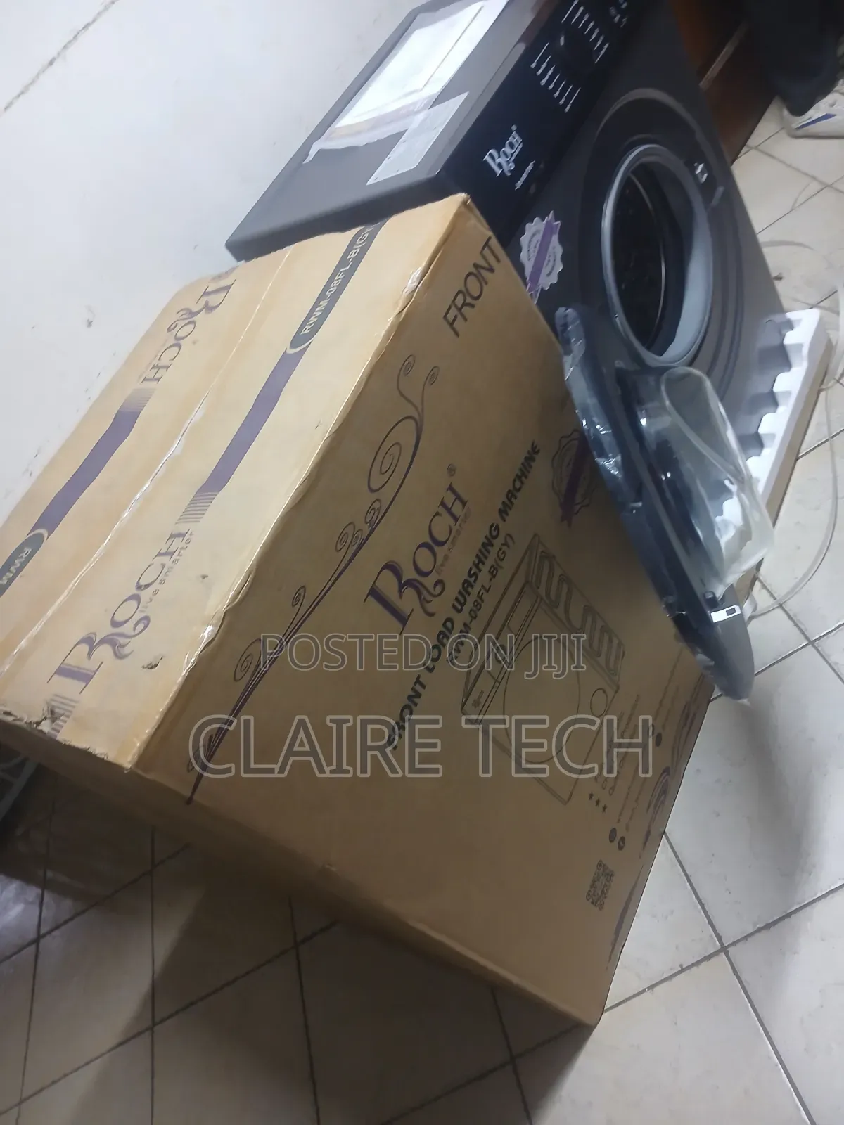 Roch 8KG Front Load Washer – Modern Laundry Solution