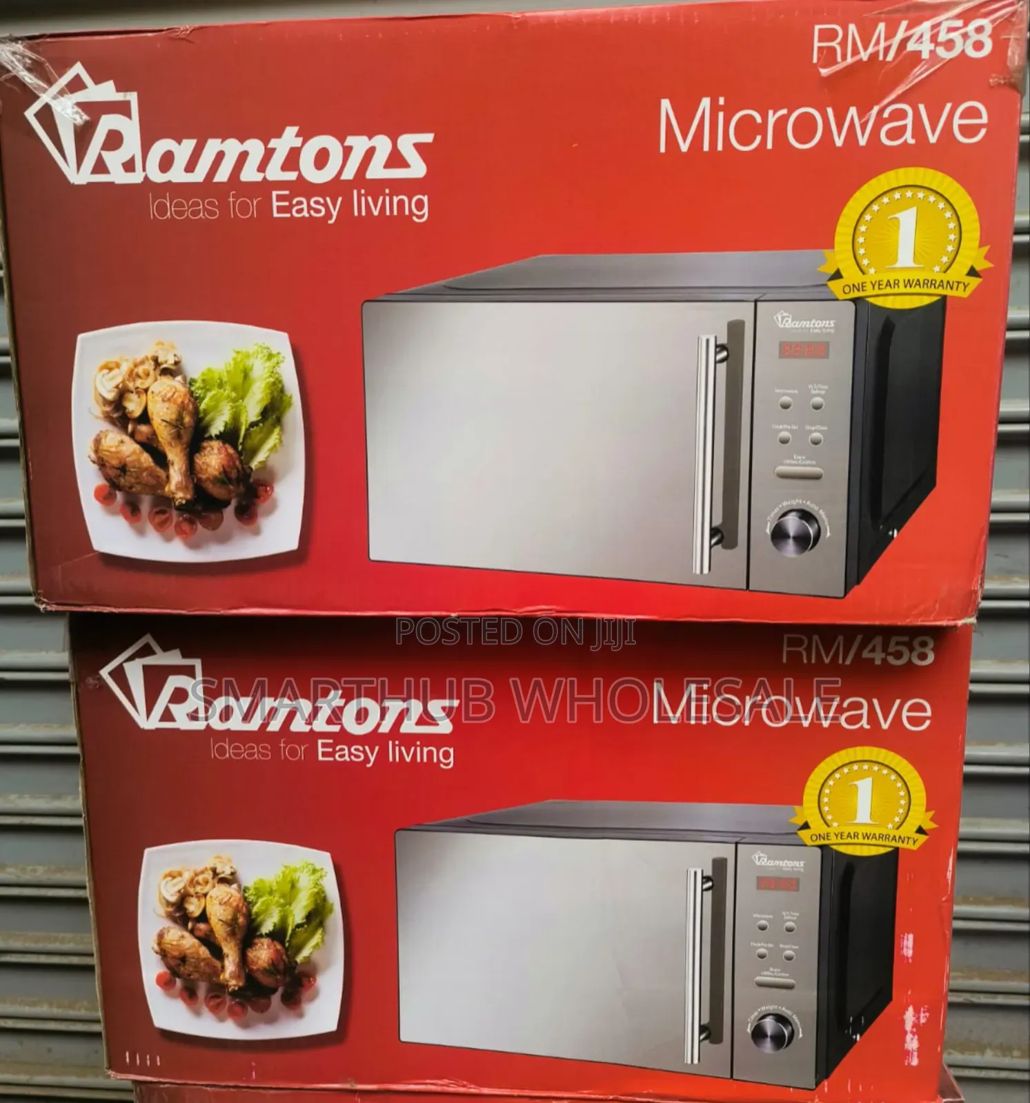 Ramtons RM/458 - Digital Glass Microwave, 700W - 20L