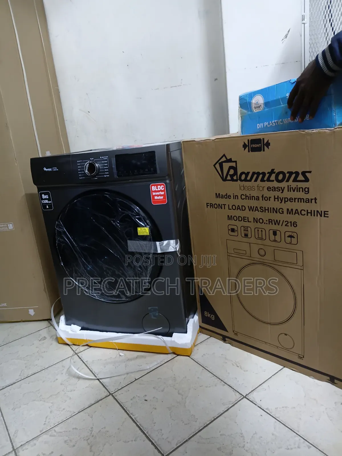 Washing Machine Ramtons 8KG Washer With Multiple Wash Programs