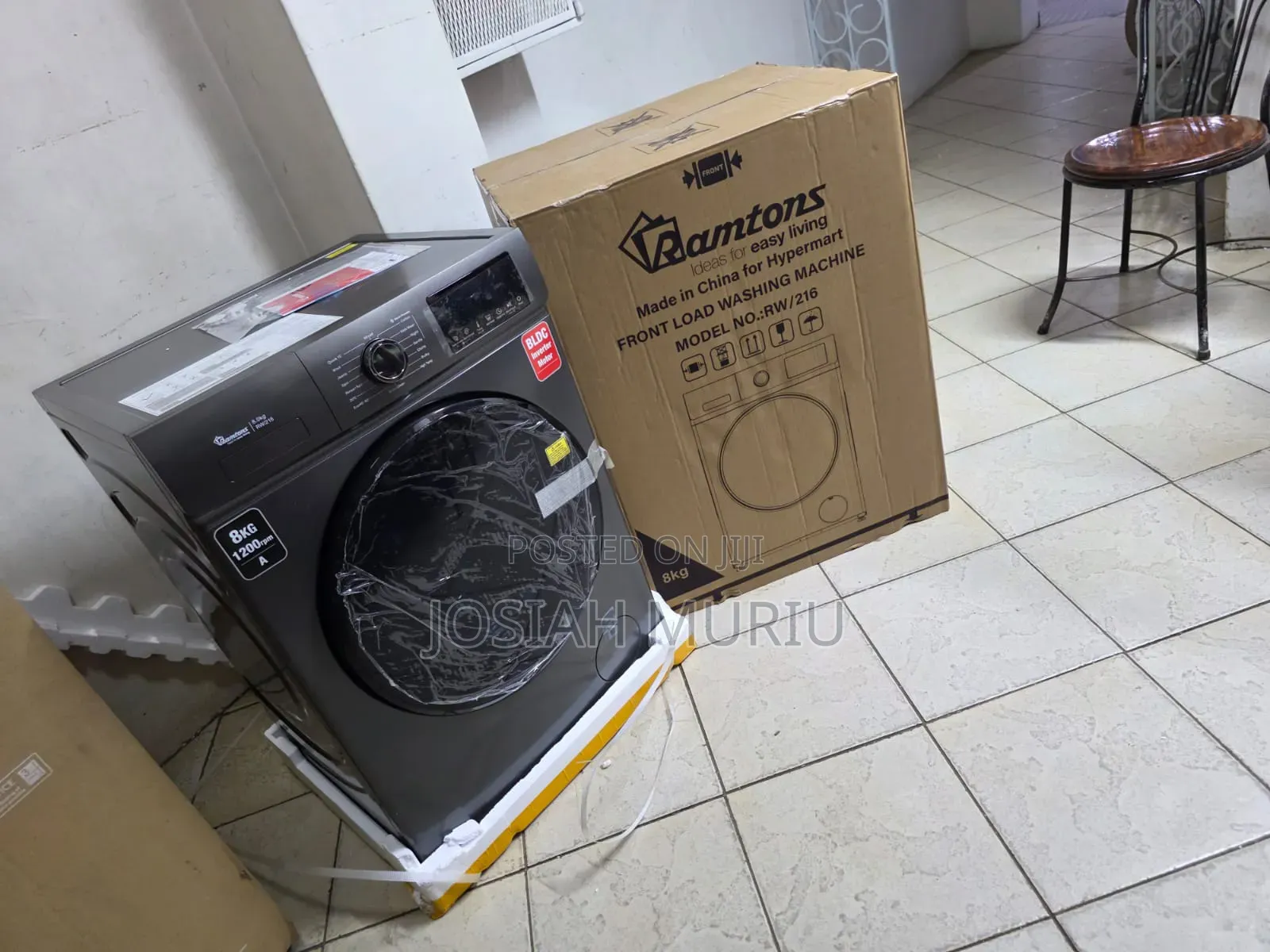Ramtons 8kg Full Automatic Washing Machine