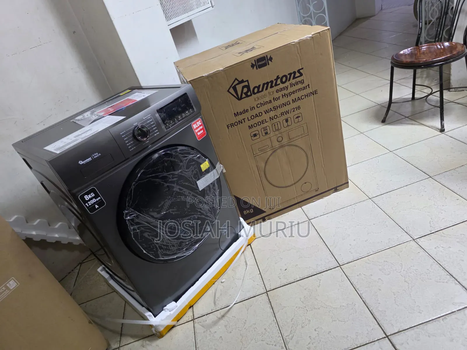Ramtons 8kg Full Automatic Washing Machine