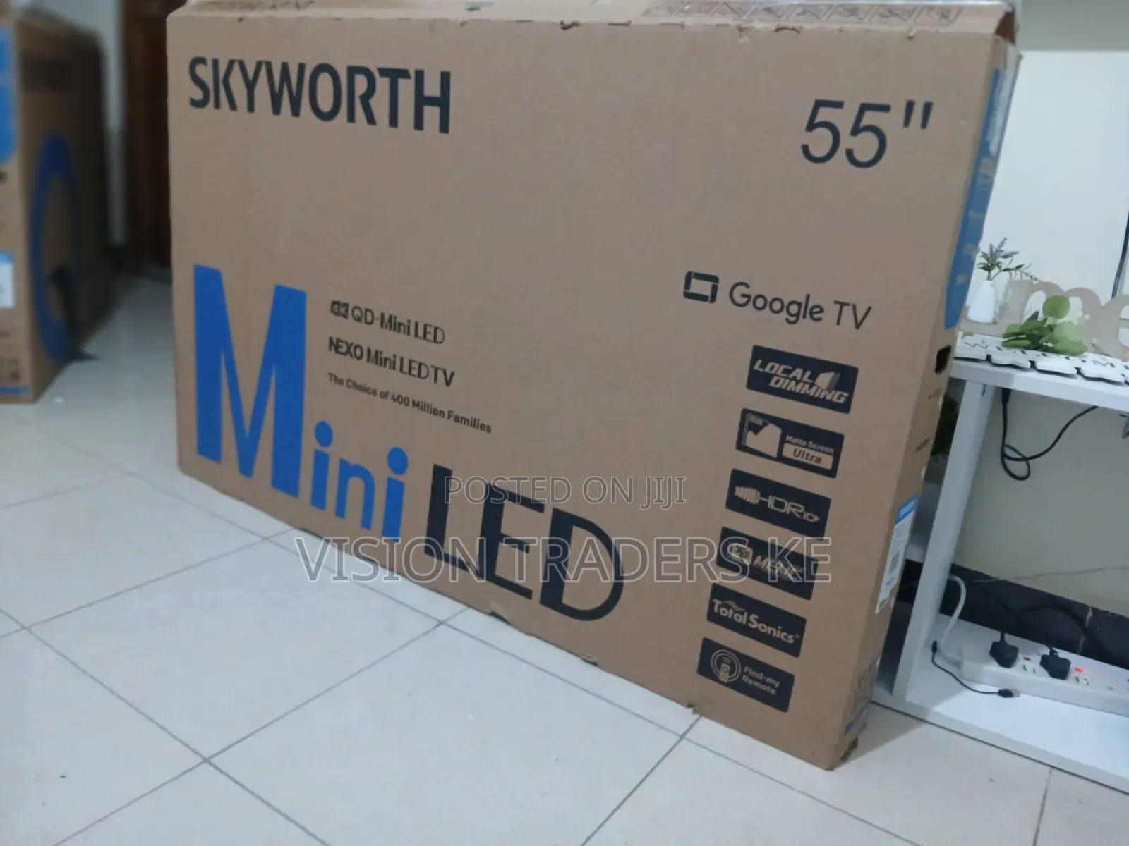 Skyworth 55"inches 55X6600H Smart Qled Mini Led Google TV