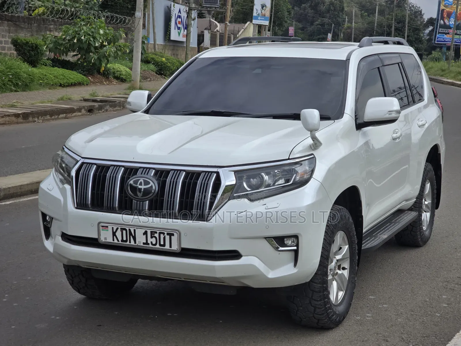 Toyota Land Cruiser Prado 2018 White