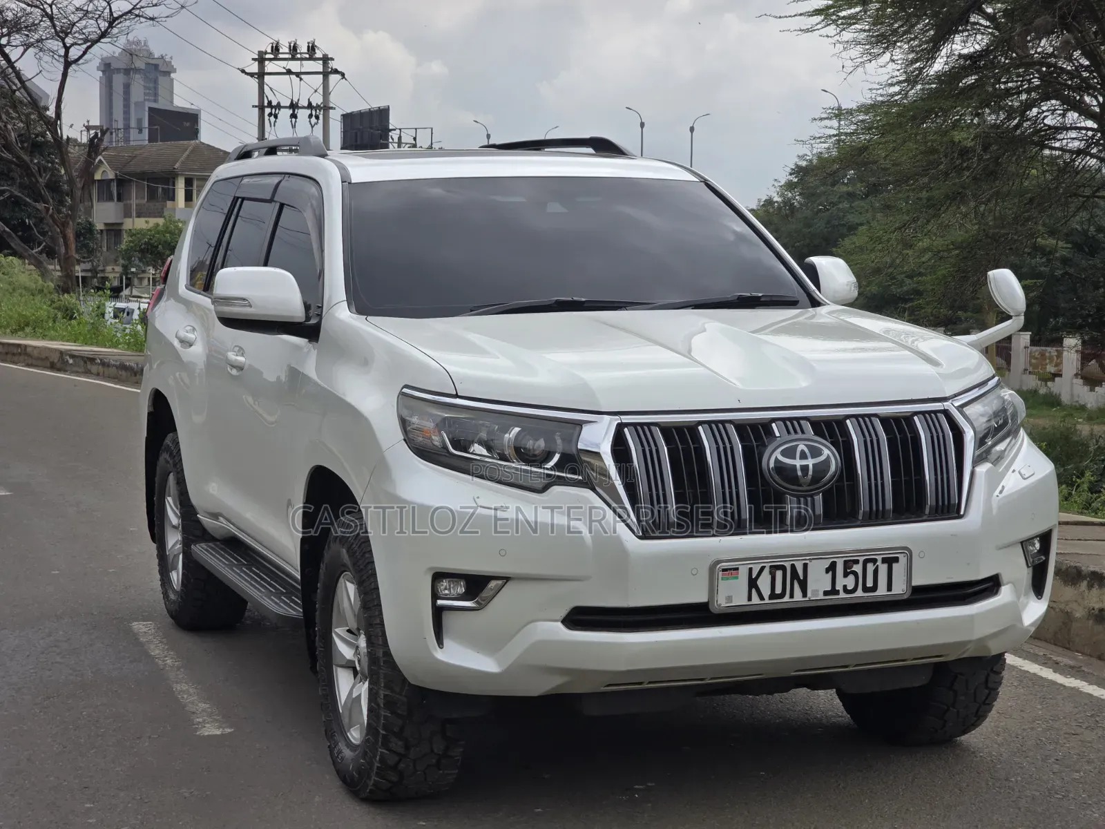 Toyota Land Cruiser Prado 2018 White