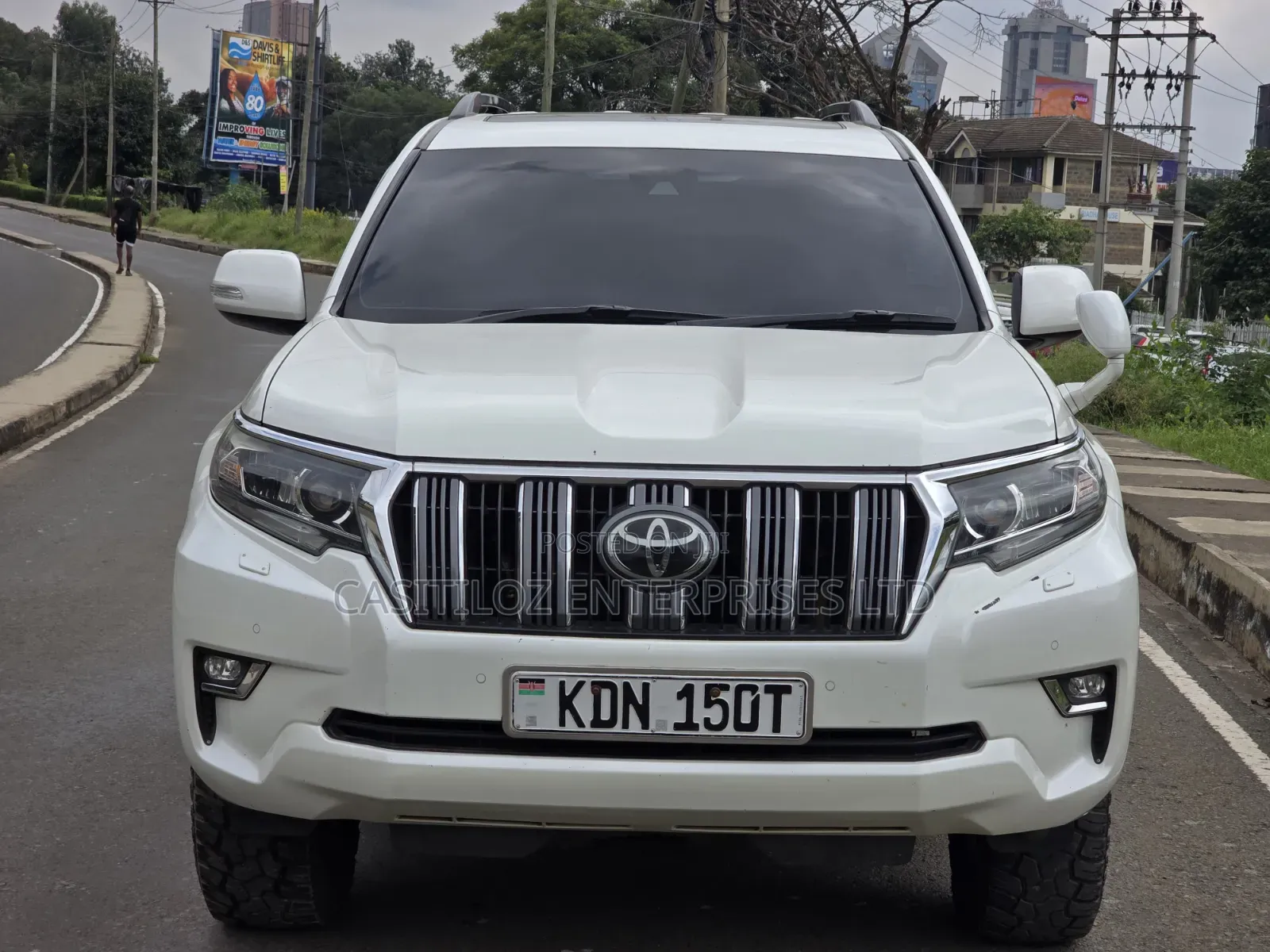 Toyota Land Cruiser Prado 2018 White