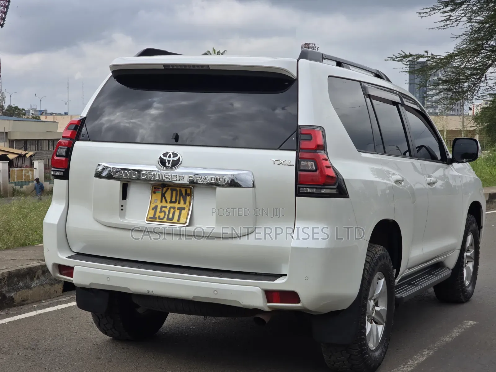 Toyota Land Cruiser Prado 2018 White