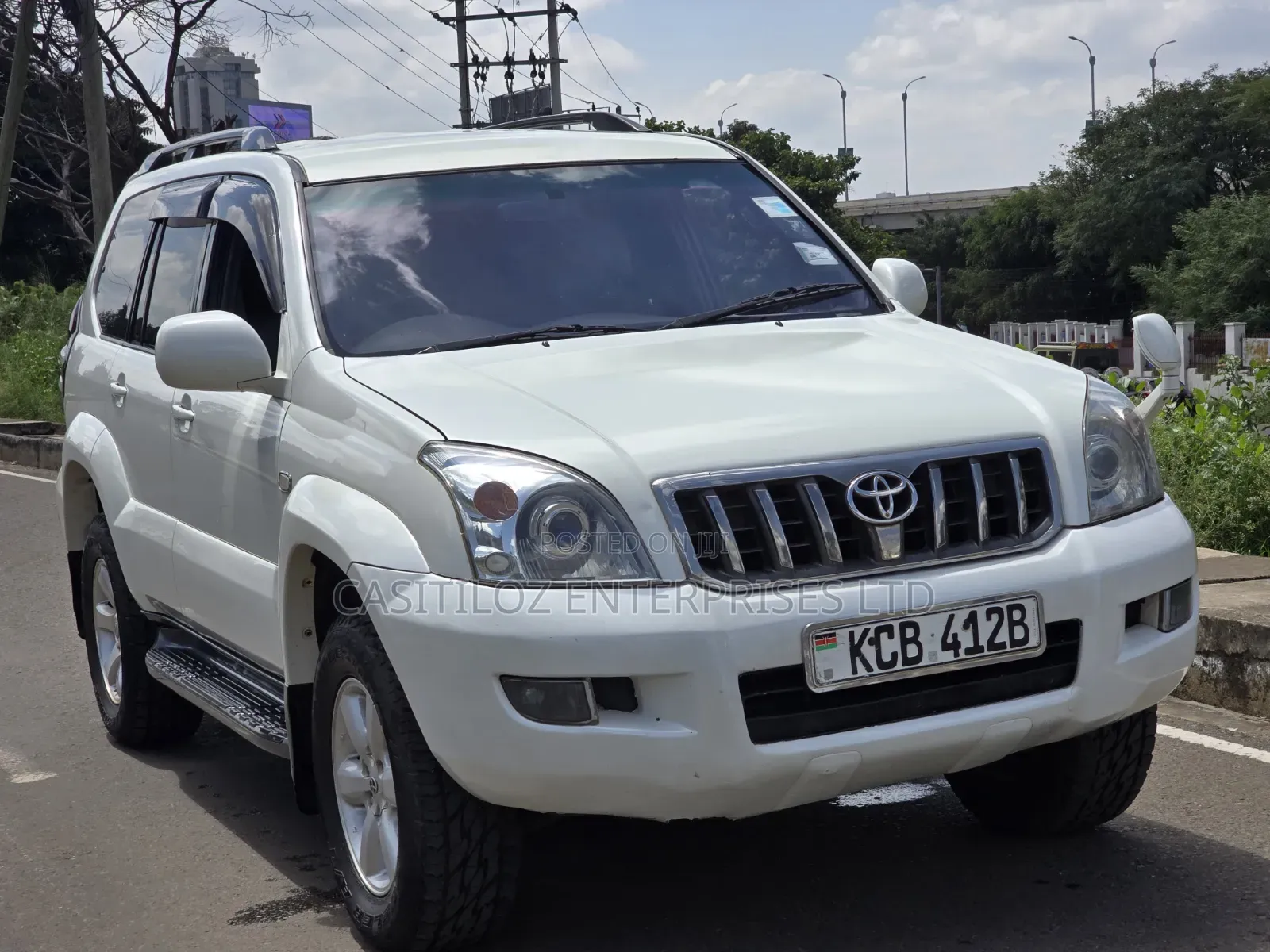 Toyota Land Cruiser Prado 2007 White