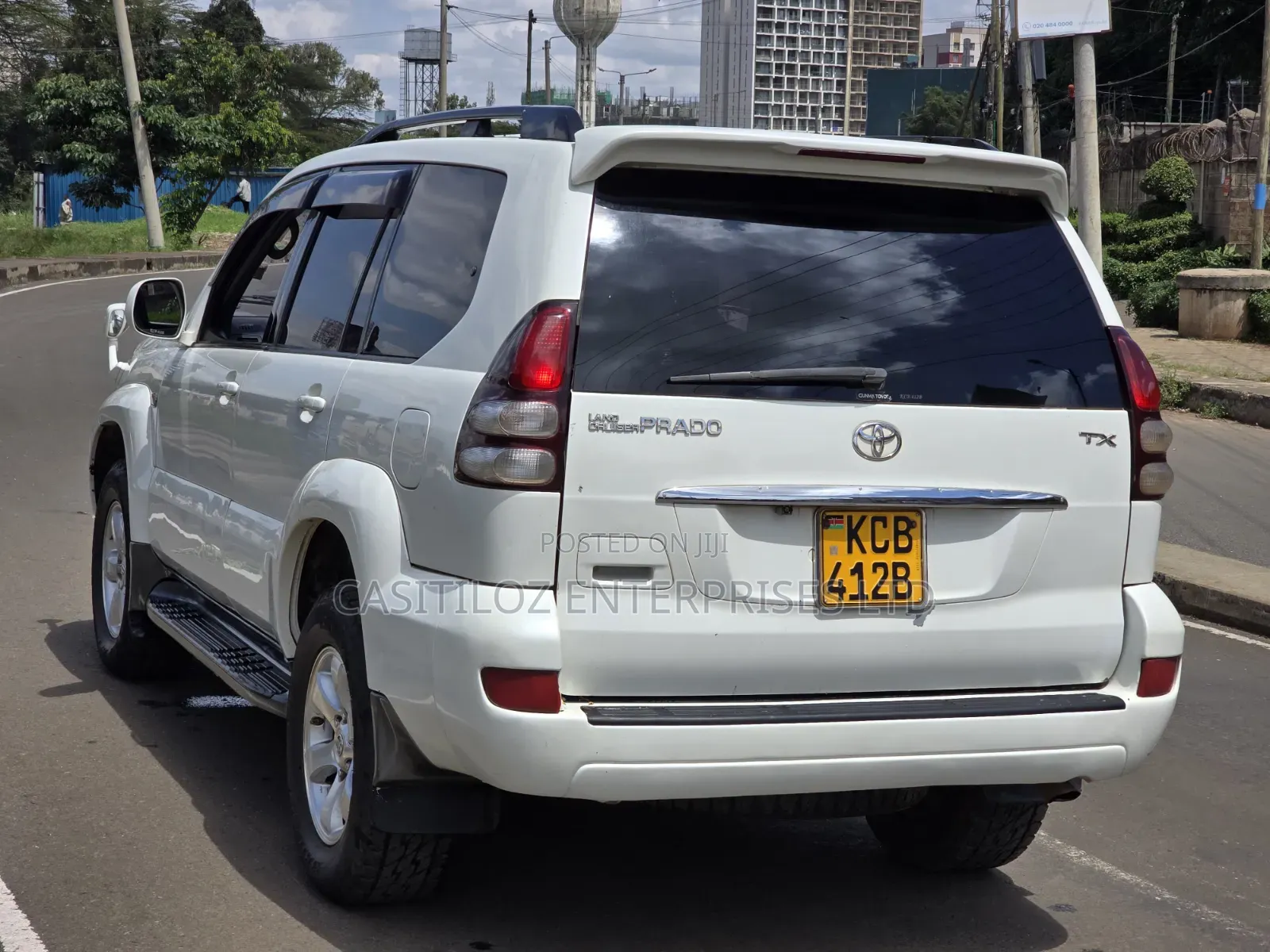 Toyota Land Cruiser Prado 2007 White