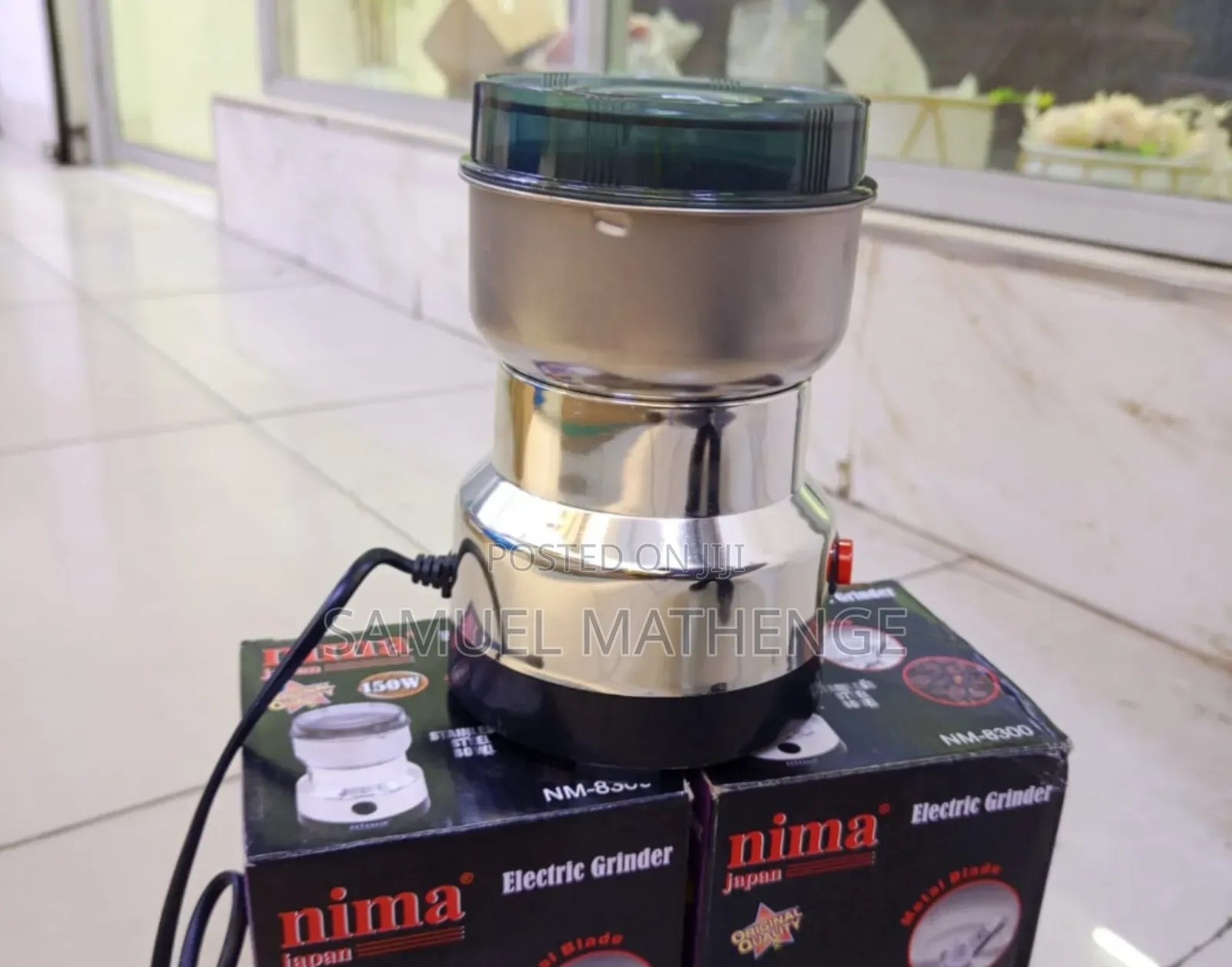 Nima 150W Electric Grinder – Coffee Beans, Spices, Herbs Grains Mill