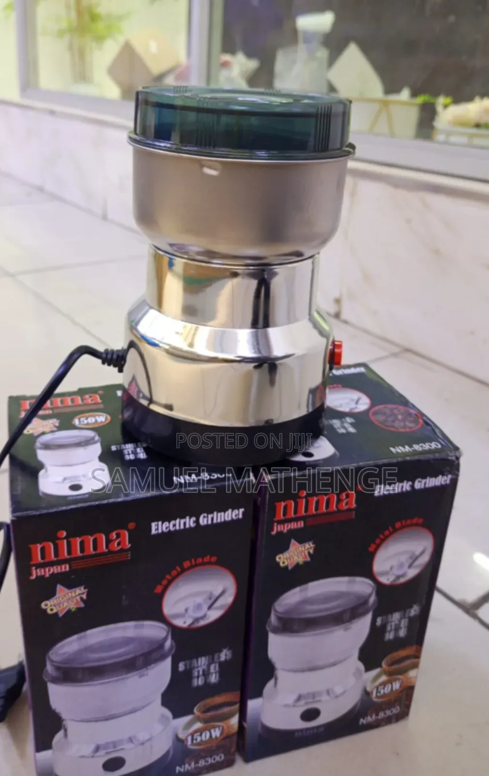 Nima 150W Electric Grinder – Coffee Beans, Spices, Herbs Grains Mill
