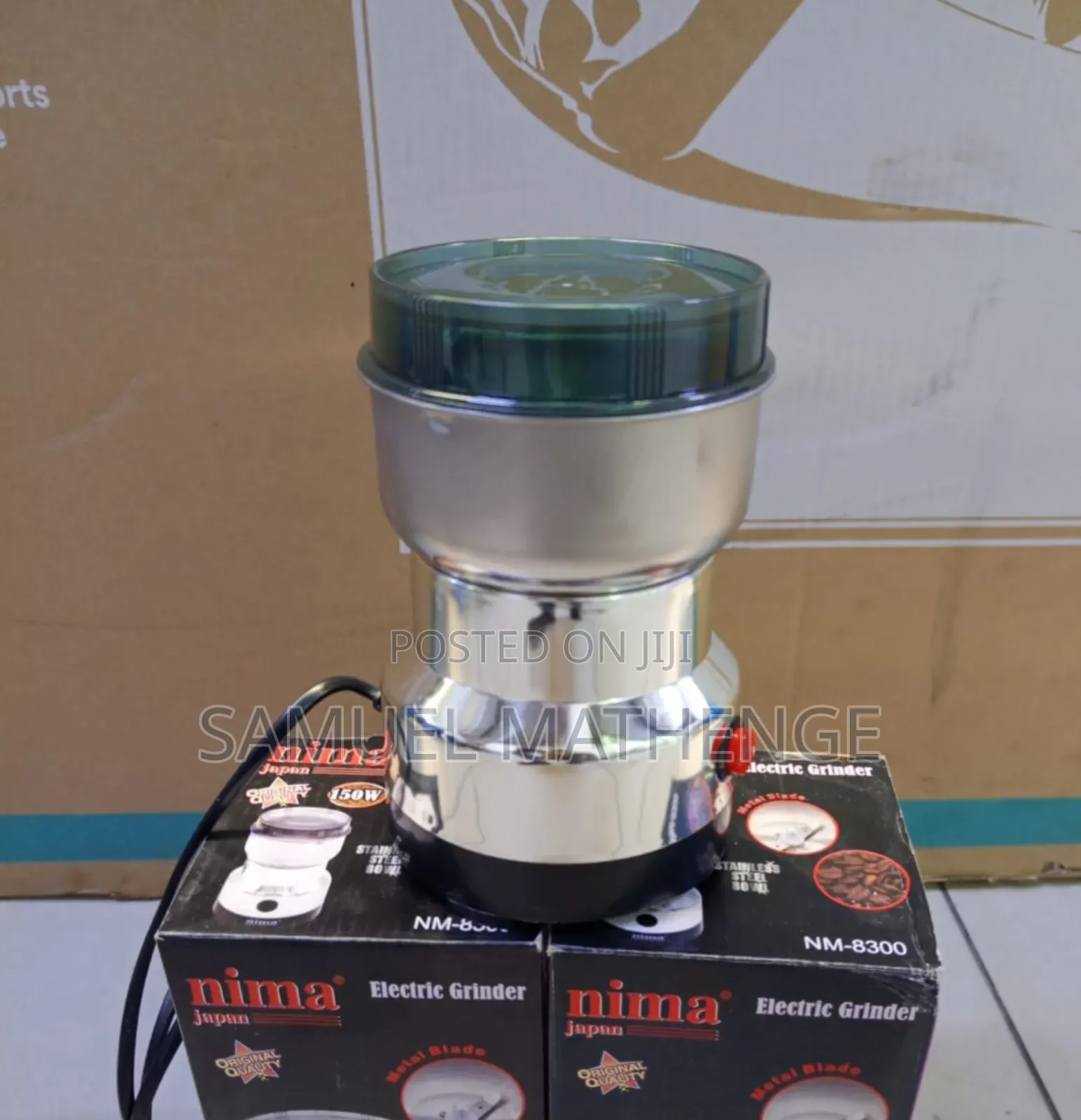 Nima 150W Electric Grinder –Spices, Herbs Grains Mill