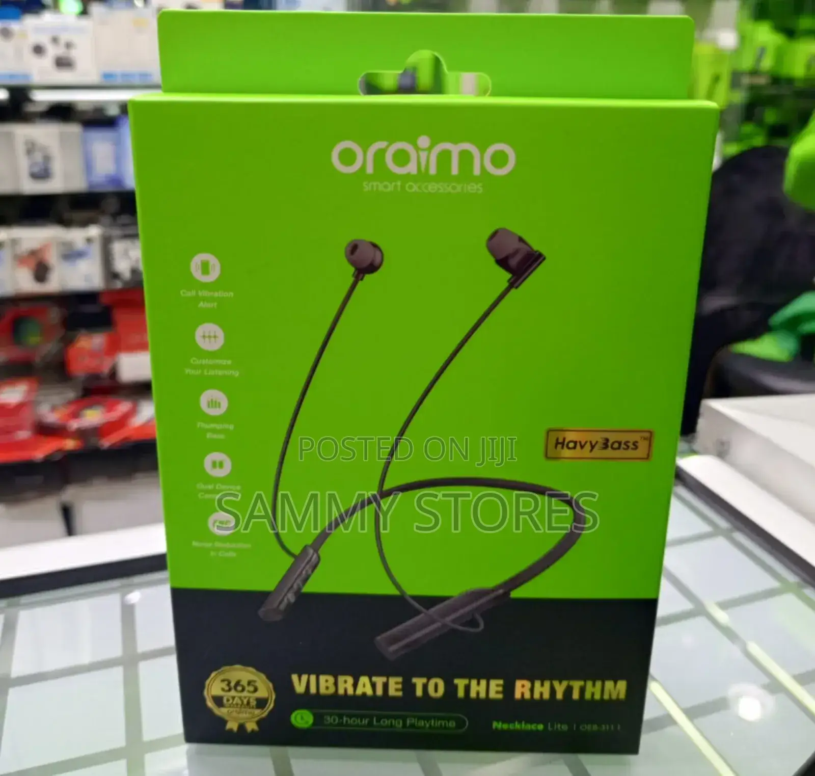 Oraimo Necklace Lite Bluetooth Neckband Earphones
