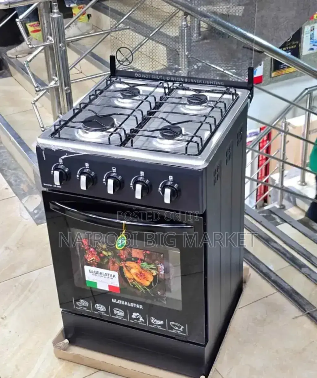 50 by 55 Globalstar Full Gas Cooker