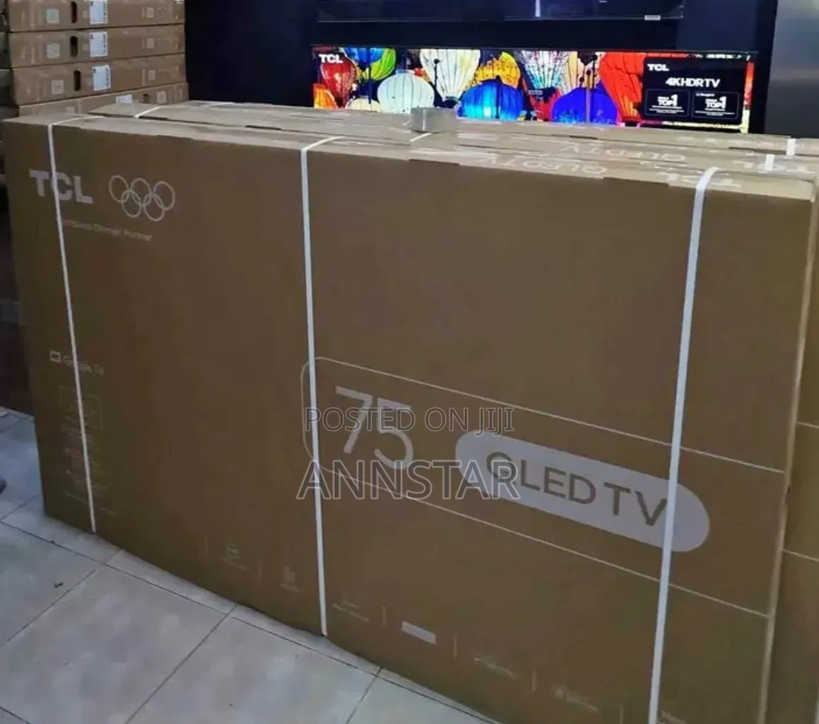 TCL 75 Inch V6d Frameless Television
