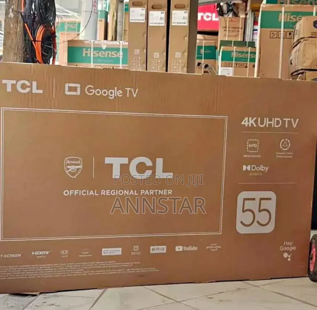 TCL 55 Inch 4 K Uhd Google TV