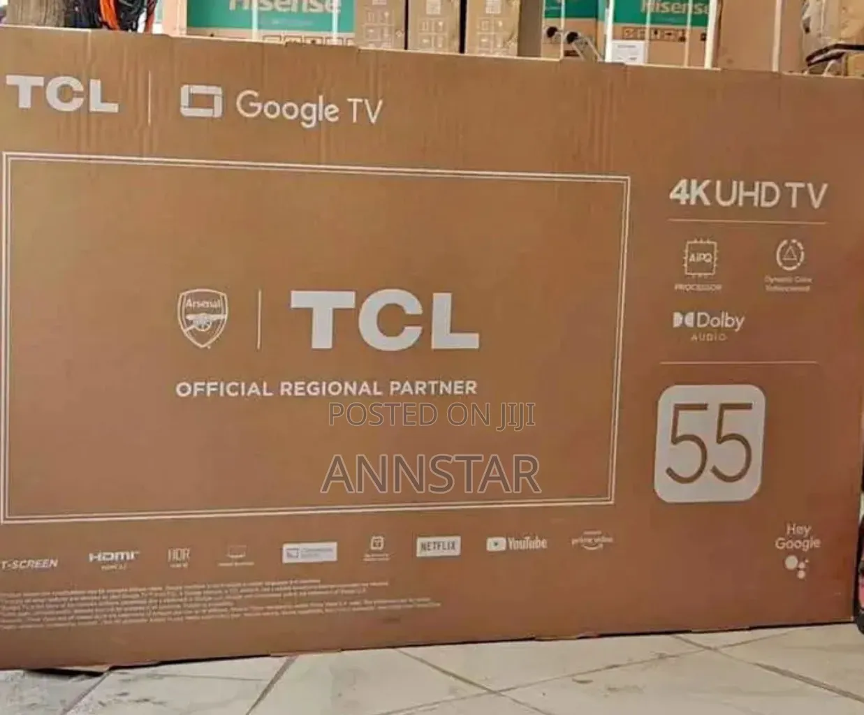 TCL 55 Inch 4 K Uhd Goggle TV