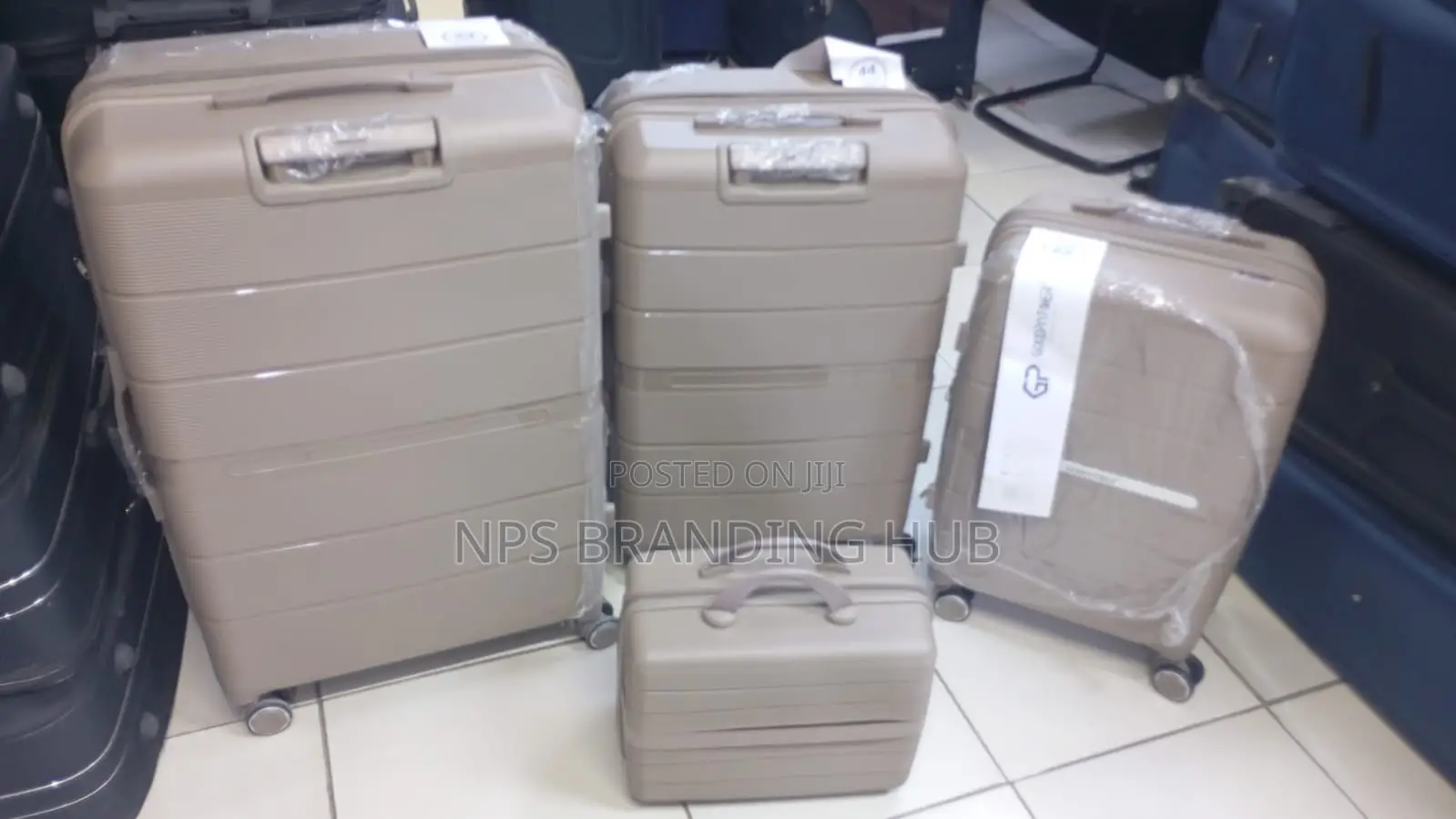 4 in 1 Rubber Suitcase