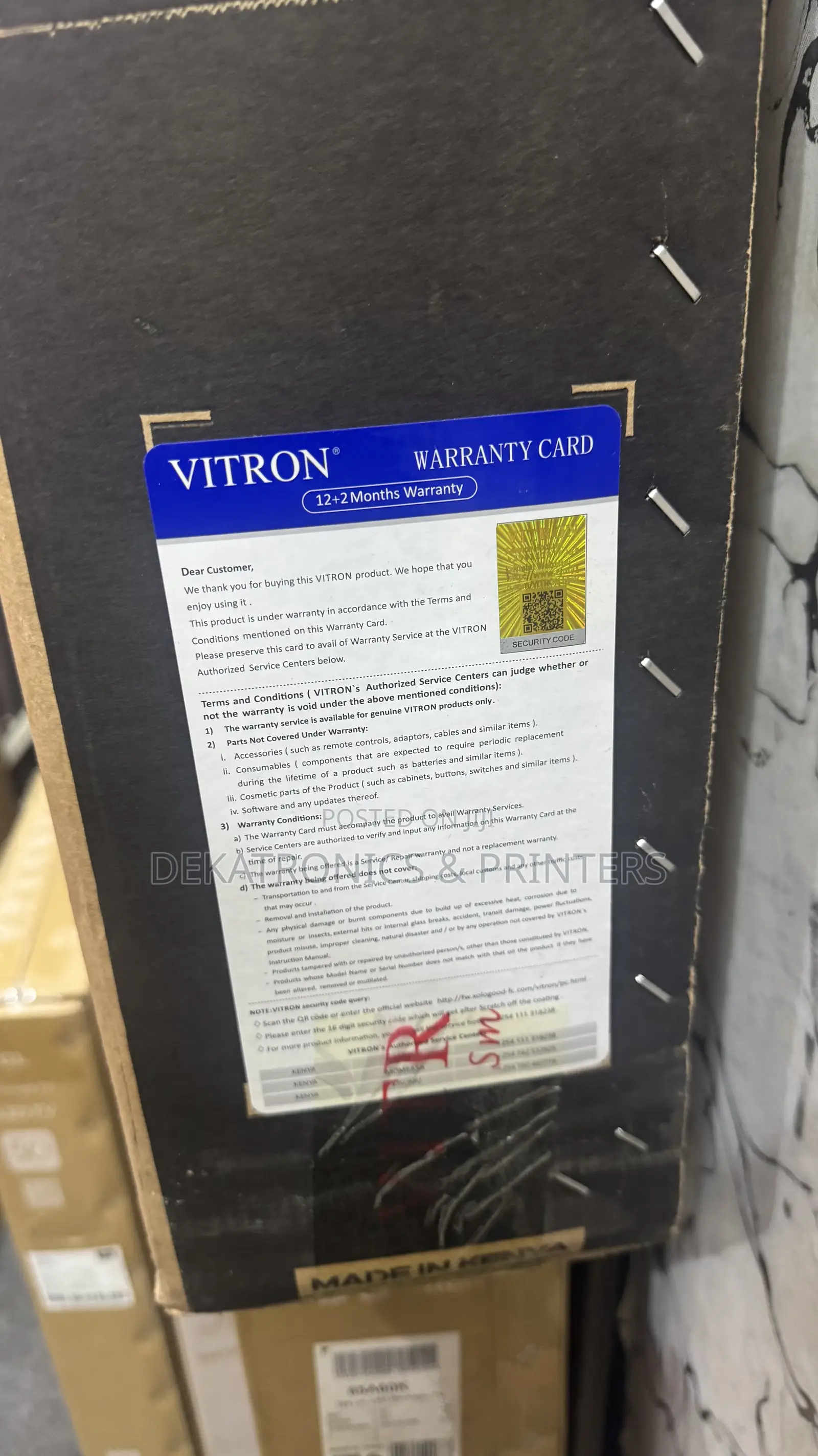 Vitron 55 Inch Uhd Whale Os Htc55w TV