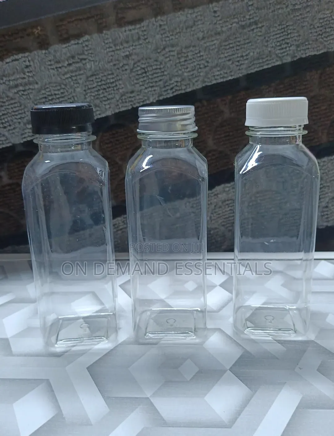 Plastic Ginger Shot Bottles With Stickers