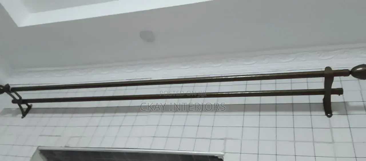 Simple and Sleek , Heavy, Coated Window Rods