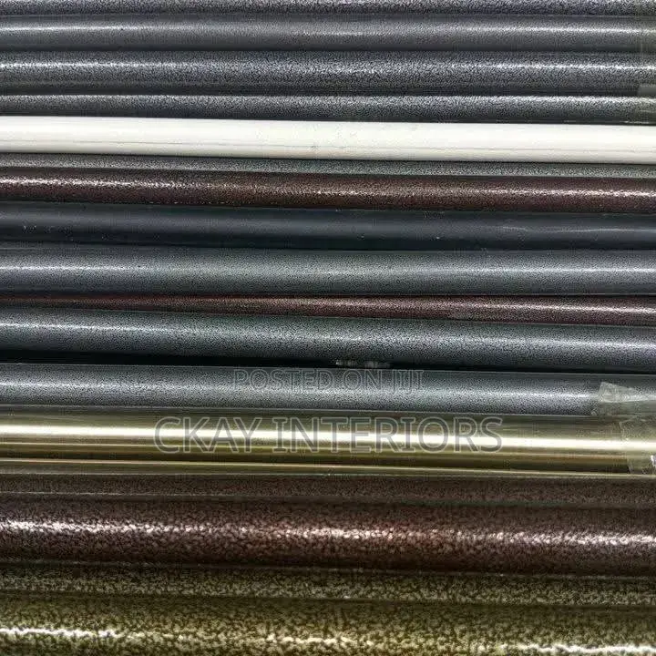 Stylish Living With Quality Powder Coated Window Curtain Rods
