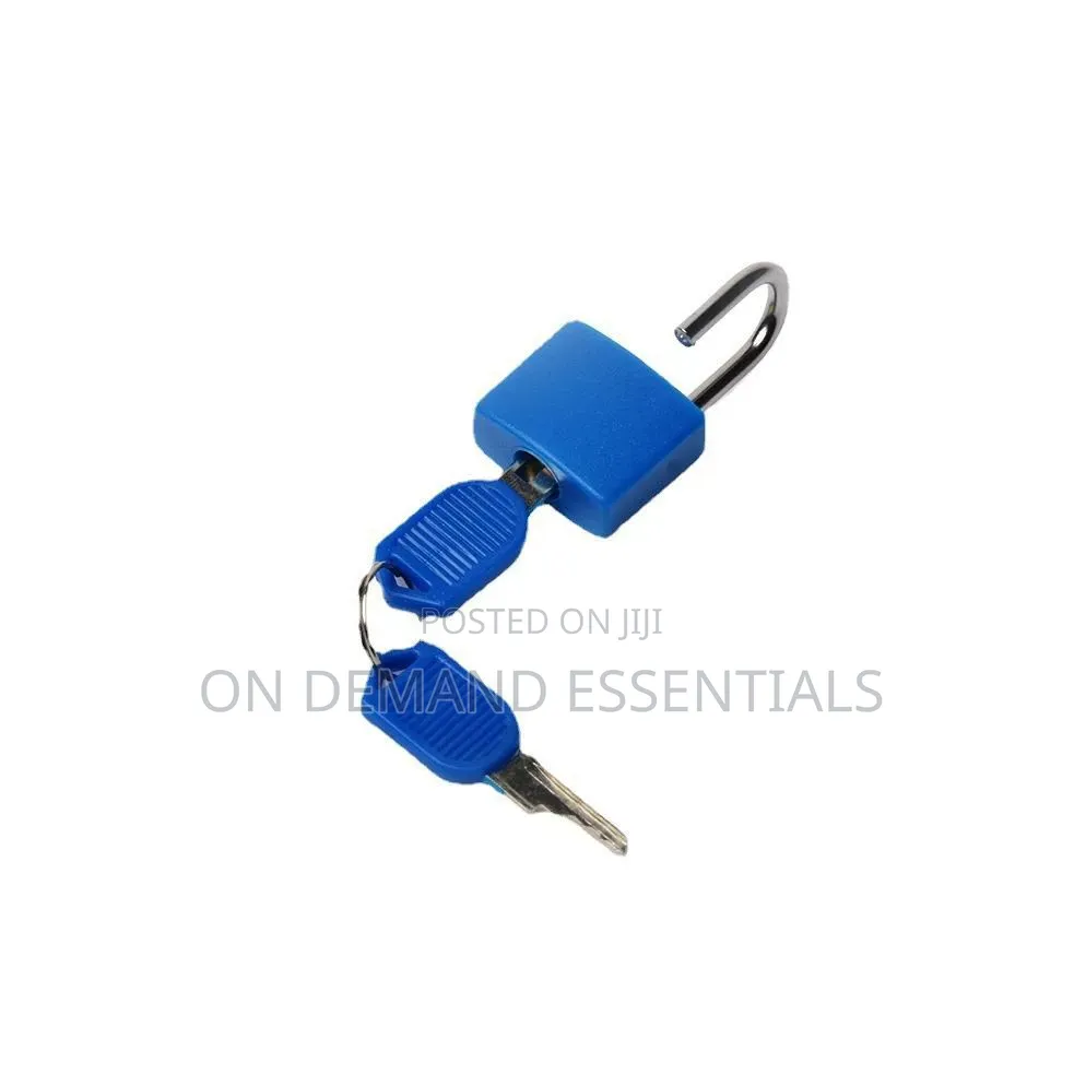23MM Coloured Small Mini Suitcase Padlock