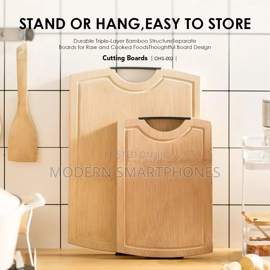 Oraimo PureChop Durable Bamboo Structure Cutting Boards